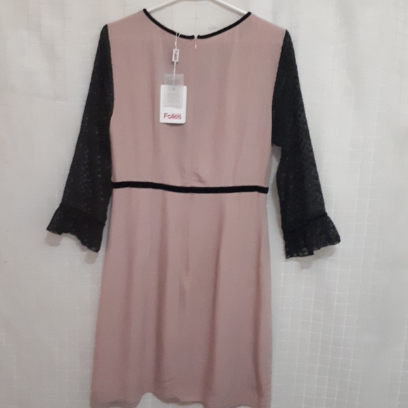 Follies Women Pink Round  Neck Dress - Picture 6 of 9